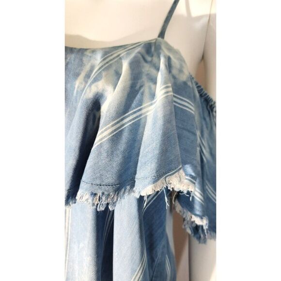 Vintage Havana Bare Shoulders Blouse - Size S - Picture 6 of 10